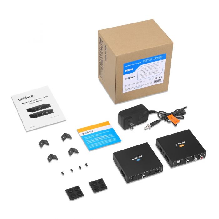 Coaxial/Toslink/RCA Audio Extender Over CAT5e/6 – 290m | gofanco