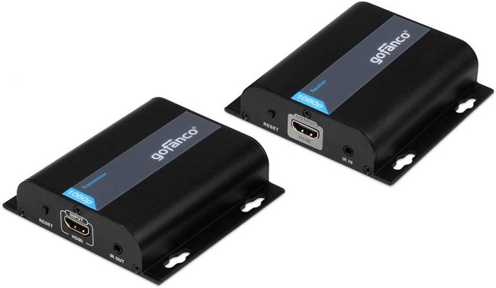HDMI Over IP Cat5e/6 Extender Kit (Up to 395 ft.) | gofanco