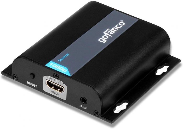 gofanco 1080p HDMI Extender Over IP Ethernet Receiver  Compatible with  HDbitTv2 Kit, Not for HDbitTExt Kit (HDbitTv2-RX)