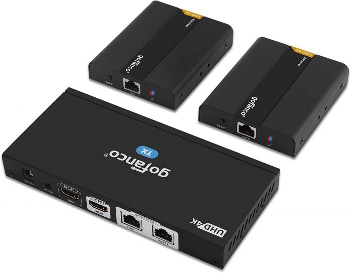 NAPA HDMI CAT5e Extender　　※2個セット　RXとTX Amazon.com: sartyee 2 PCS HDMI Extender Over Cat5e/6, Ethernet to