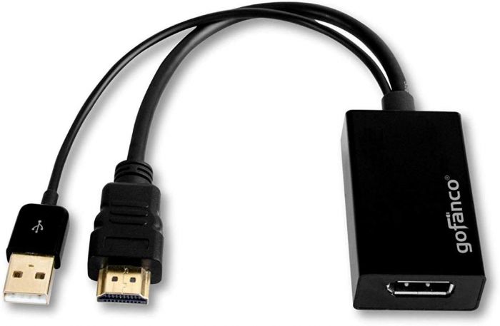 HDMI to DisplayPort Monitor Adapter (Converter) |