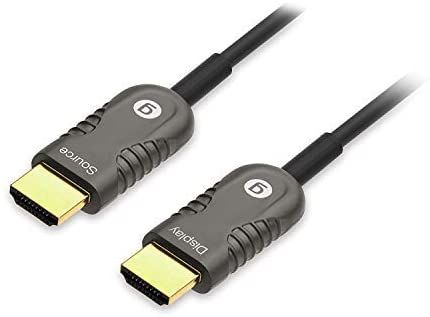 Câble blindé HDMI à fibre optique, 4K, 15m