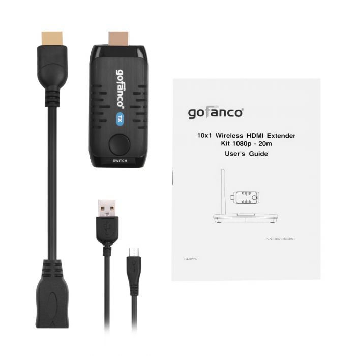 Transmitter - 10x1 HDMI Extender & Switch | gofanco