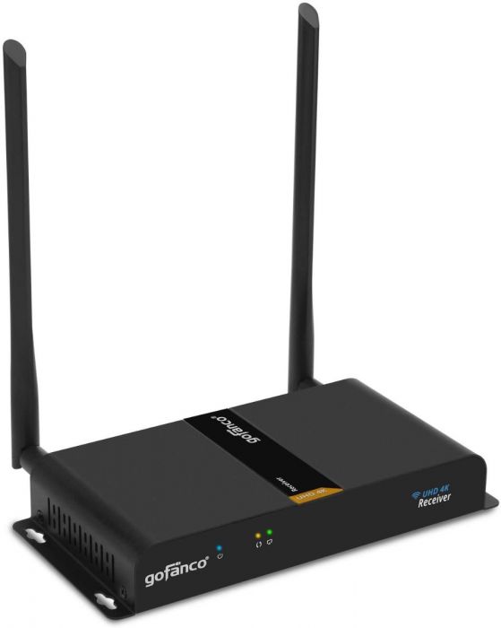 Receiver - Wireless 4K HDMI Extender [Dual Antenna] (660 ft.)