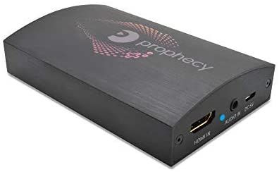 Video Capture Card Device 1080P with Loop-out Audio Video Game Grabber