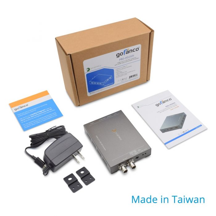 HDMI 2.0 to 12G/6G/3G/HD-SDI Converter (PRO-HD2SDI)
