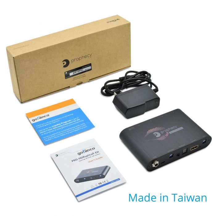 4K HDR 1x4 Splitter with HDR to SDR Enhancement - Thumbnail 2