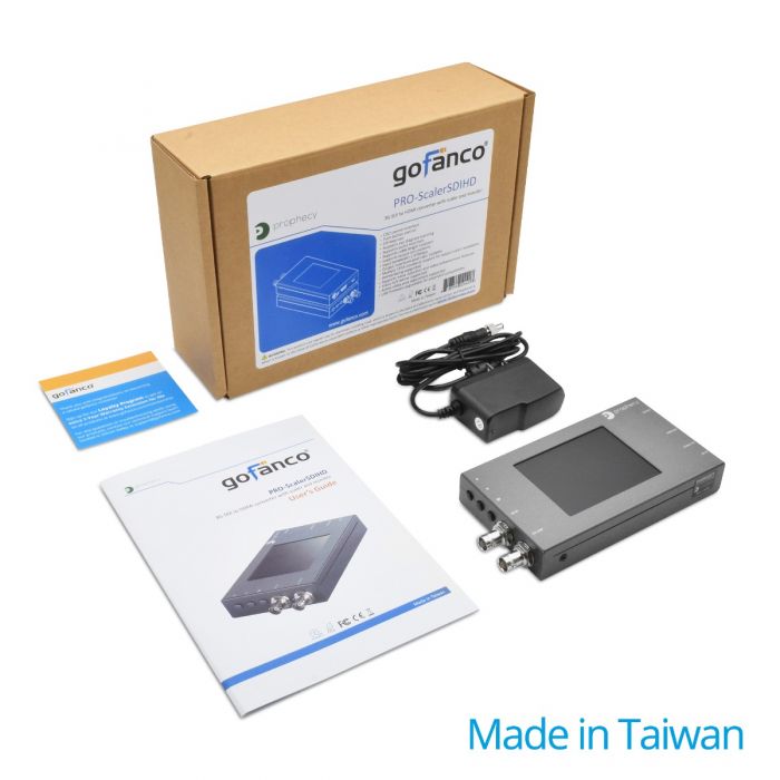 3G-SDI to HDMI Converter with Scaler and Monitor (PRO-ScalerSDIHD)