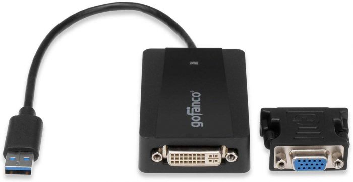 USB 3.0 to DVI or VGA Video Adapter (External Graphics)