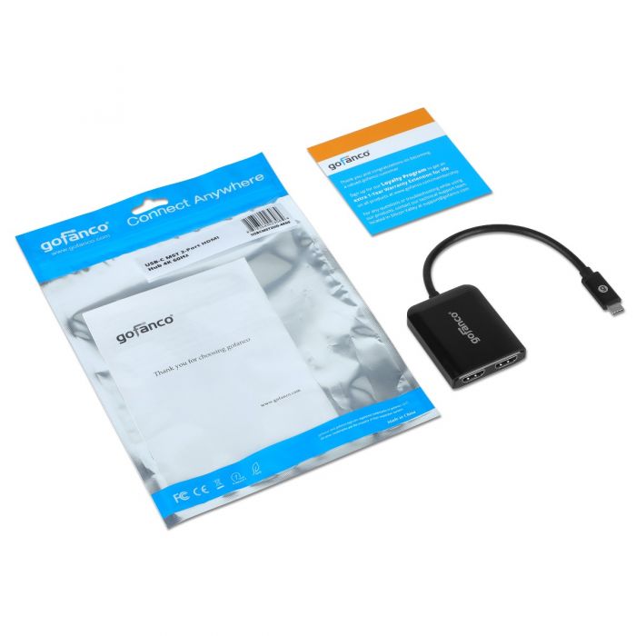 Digitus Adaptador USB Type-C A HDMI 4K/30Hz Negro