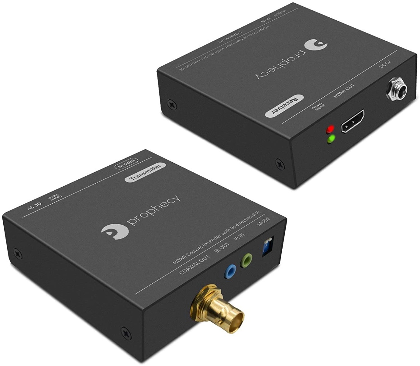 HDMI Extender up to 700m on Coaxial Cable - Audio Video Switch and Splitter  - Audio Video