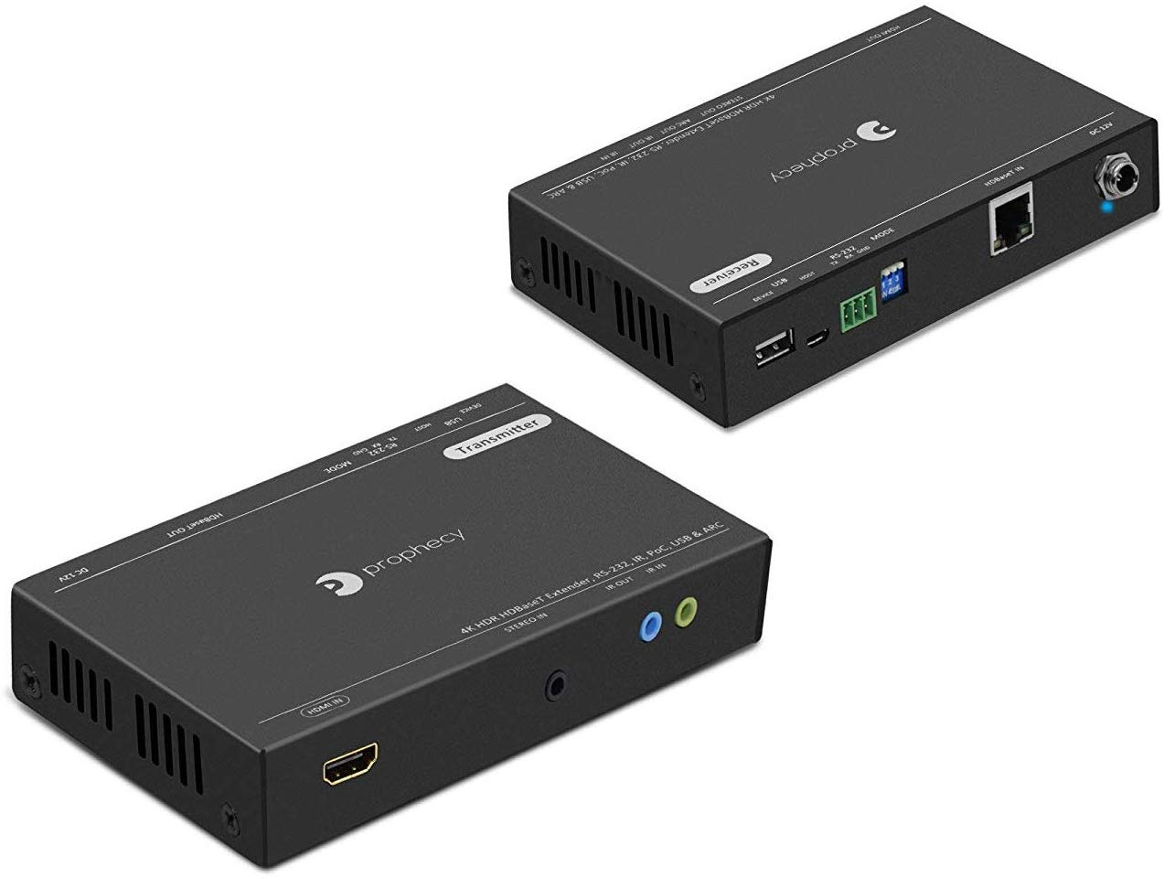 Lingvistik Kemiker grå HDBaseT 4K HDR HDMI Extender Over CAT5e/6/7 w/ USB Extension| gofanco