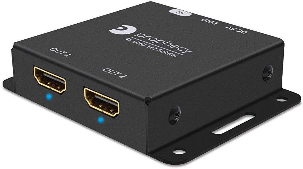 UHD 4K 60Hz HDMI 2.0 1x2 1x4 1x8 Splitter Repeater Audio Video Converter 18Gbps 