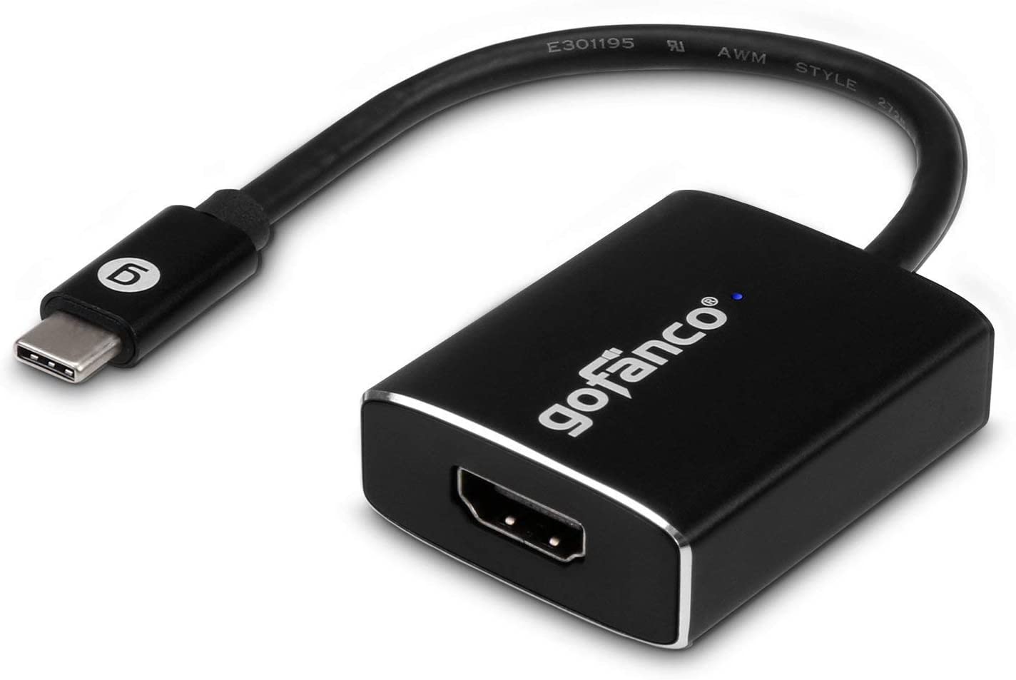 USB Type-C to HDMI Video Adapter-Black (USBCHDMI)