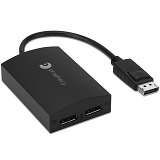 DisplayPort to 2 x DisplayPort Adapter Splitter