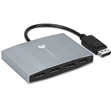 DisplayPort to 4 x DisplayPort Adapter Splitter