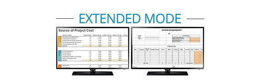 Extended Mode via MST Hub