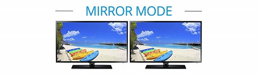 Mirror Mode Mirror Mode via MST Hub